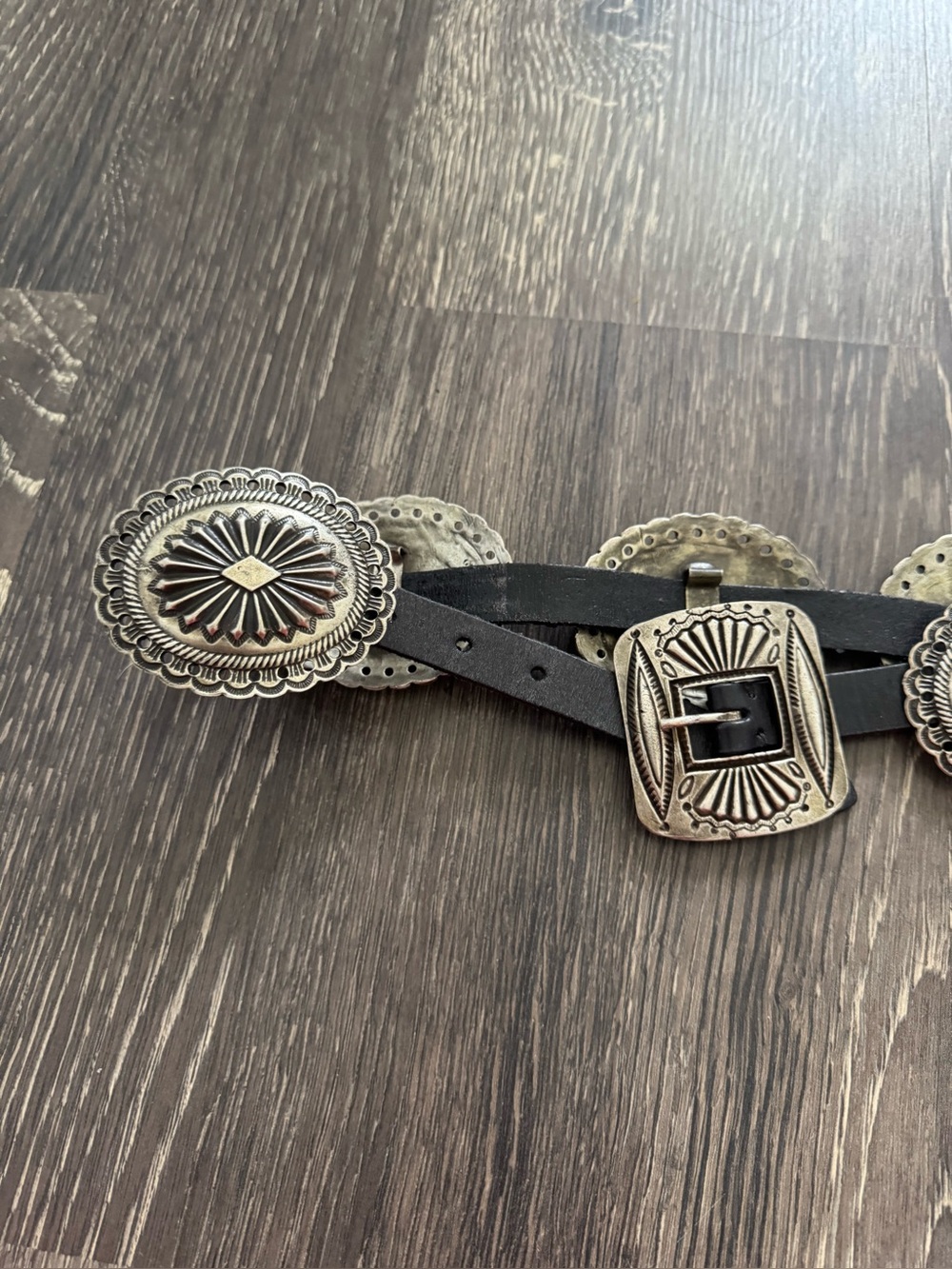 Ralph lauren black metal accent belt - Picture 2 of 10